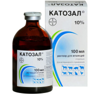 Катозал 100мл Байер 10% раствор для инъекций общеукрепляющее действие