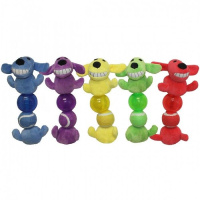 Игрушка Мультипет "Собака-гусеница" 2 пищалки 25 см	Пет Лайн