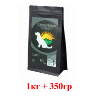 LiveRa Сухой полнорационный корм для щенков и собак мелких пород индейка Hypoallergenic, АКЦИЯ 1 кг.+350 г. в подарок! (700гр)