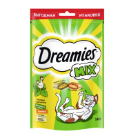 Dreamies Mix для Взрослых Кошек с Мятой и Курицей 140г