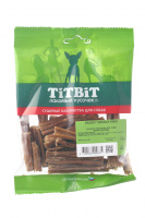 TiTBiT Кишки говяжьи, мини, 45 г., 4 см