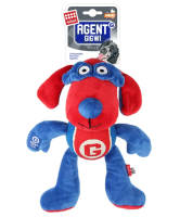 75465 Игрушка для собак Собака с пищалкой 28см, серия AGENT GIGWI