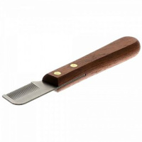 Тримминг с деревянной ручкой 21 зуб 23821W [Б]