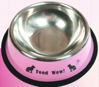 Россия Миска металлическая на резинке 0,2л, XS-15 см, Цветная