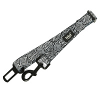 Ремень безопасности нейлоновый для собак "Геометрия", 700мм, Triol