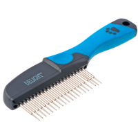 Расческа DeLIGHT, 20 плавающих зубьев двухсекционая Пет Лайн