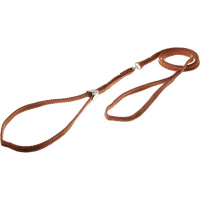 Ринговка с прищепкой PEQ-10 [светло-коричневая] Пет Лайн