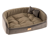 Диван-кровать HARRIS 80, коричневый Ферпласт