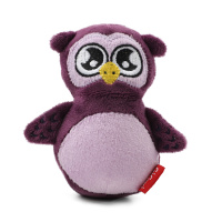 GiGwi PLUSH FRIENDZ Игрушка мягкая для собак "Сова с пищалкой", 110мм (110мм)