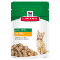 Hills пауч 85гр для котят курица