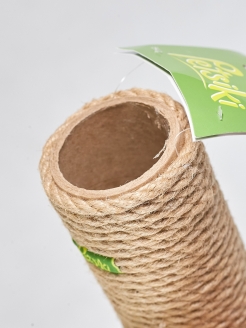 Когтеточка Petsiki столбик на ножку стола №1, джут (№1)