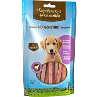 Деревенские лакомства Нарезка из ягненка для щенков [уценка]