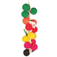 Триол Игрушка для собак Набор мячей с шипами, 8 см., 18шт. ПОШТУЧНО