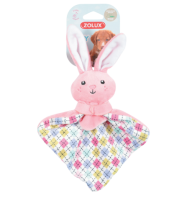 ZOLUX, Плюшевая игрушка с пищалкой "Зайка-обнимашка", 25 см