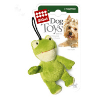 Игрушка для собак Лягушка с пищалкой 10см, серия PLUSH FRIENDZ