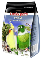 LUCKY PETS PROF Корм для средних попугаев 400 г. LUCKY PETS PROF menu