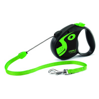 FDL024 Триол-Флекси Поводок-Рулетка Colour Dog S 5м до 12 кг, трос