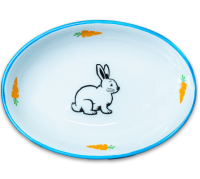 Миска Mr.Kranch для грызунов Зайчик 90 мл голубая [33004] (90 мл)