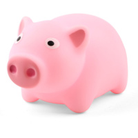 Игрушка MINI DOGS для собак мелких пород из латекса "Хрюша", 80мм