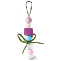 Игрушка для птиц "Бантик Акварель", 125/160*50мм