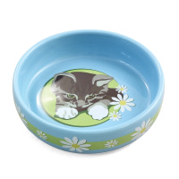 Триол CB05 Миска керамическая "Котенок" 0,25л