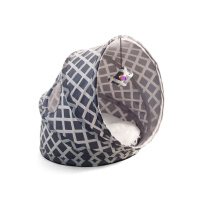 СТ50 Лежанка-туннель д/к серая 430*380*350мм Триол