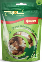 Триол Кальцинированная косточка с кроликом, 70 г.