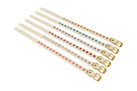 Амуниция Ошейник №12 стразы ширина 12 мм., обхват шеи 22-28 см. 1205