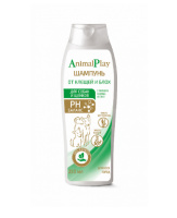 Animal Play Шампунь для ухода за шерстью и отпугивания насекомых для собак 250 мл Animal Play Шампунь для ухода за шерстью и отпугивания насекомых для собак 250 мл