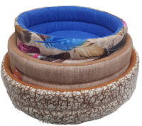 ДРУЖОК Лежанка 7/3 круглая без подушки большая