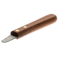 Тримминг с деревянной ручкой 28 зубьев для удаления подшерст и финишной обработки 23828W[Б] Пет лайт