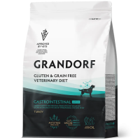 GRANDORF VETERINARY DIET для собак GASTROINTESTINAL LOW FAT способствующий регуляции метаболизма липидов при гиперлипидемии 3 кг