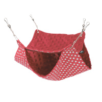 Триол Гамак для мелких животных двухъярусный "Клубника", 350*230*180мм