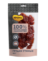 Мнямс лакомство для собак Грудки утиные 50г [уценка]
