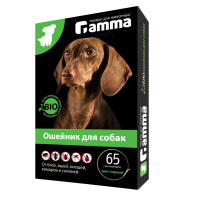 Gamma Ошейник БИО для собак от внешних паразитов, 650*9*3 мм.
