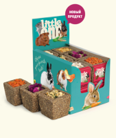 Little One Корзинки для грызунов из луговых трав с наполнением ПОШТУЧНО [уценка]