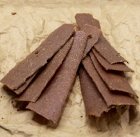 Лакомство для животных мясные чипсы Кролик 100гр