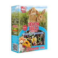 Seven Seeds Супермикс, Корм для кроликов, 900 г.