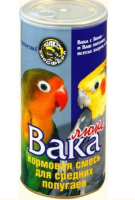 ВАКА-Люкс кормовая смесь для средних попугаев 900 г. [уценка]