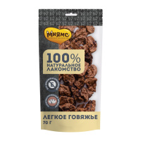 Мнямс лакомство для собак Легкое говяжье 70г