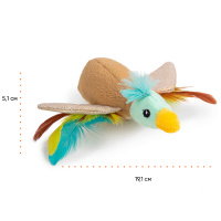 Игрушка Catstages для кошек "Утёнок" с кошачьей мятой, 13 см