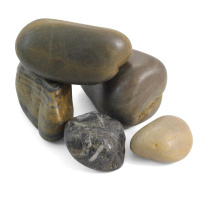 Триол Галька цветная мелкая, 1 кг., 20-40 мм.