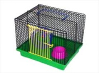 ВАКА Клетка для грызунов Кубик с миской и колесом 260*145*165 см.