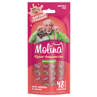 Molina Функц. крем-лакомство с морским гребешком д/к, Здоровье глаз, 48г
