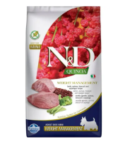 Farmina N&D Dog Quinoa для собак мелких пород ягненок с киноа [контроль веса] (800гр)