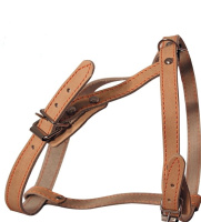 Шлейка кожа одинарная 15 мм, обхват 46-58 см Гамма