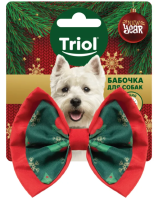 Бабочка для животных "Узоры", 90мм, серия NEW YEAR, Triol