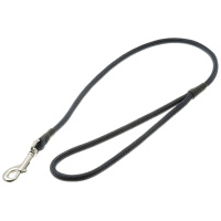 Водилка с карабином круглая 6 мм*60 см [чёрная] 72-0795