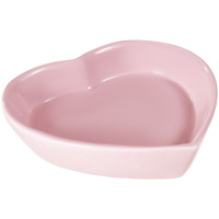 Триол Миска керамическая для мелких животных "Сердечко", 0,07л
