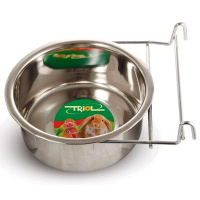 Триол Миска металлическая подвесная на держателе [крючок], 280 мл